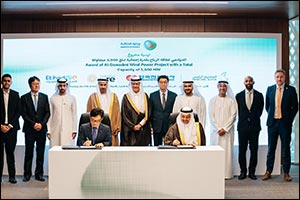 Etihad Water and Electricity participates in a consortium to implement the Dawadmi Wind Power Project in Saudi Arabia with a capacity of 1,500 megawatts