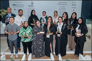 Aspiring jewellery designers honoured at ebda'a awards during jewellery & watch show