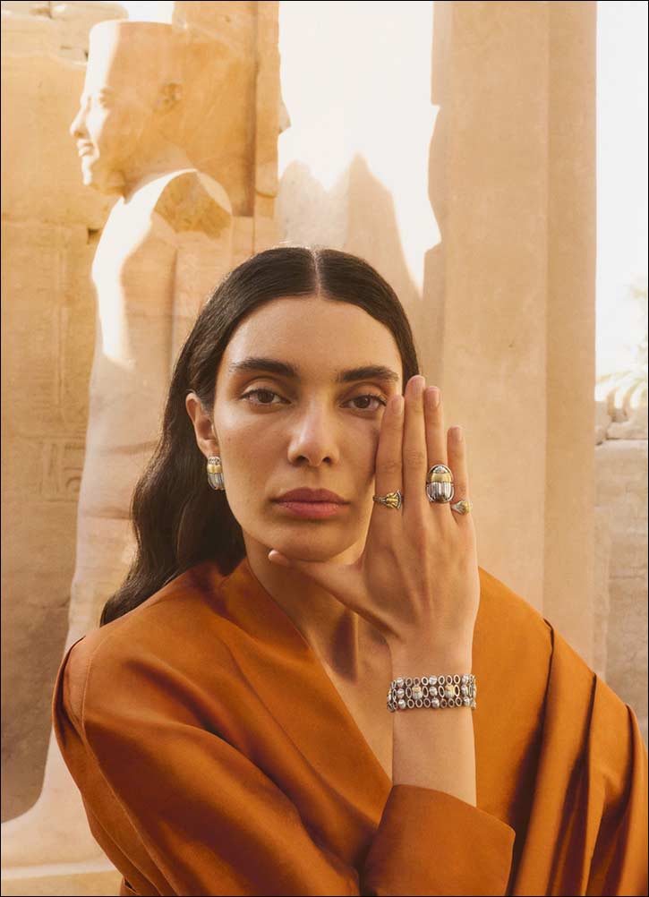 Azza Fahmy presents the scarab collection  the culmination of years of cultural and artistic discovery