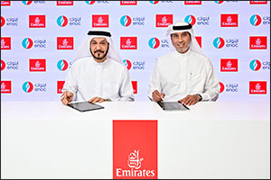 Emirates and ENOC Group sign MoU to explore Sustainable Aviation Fuel supply in Dubai