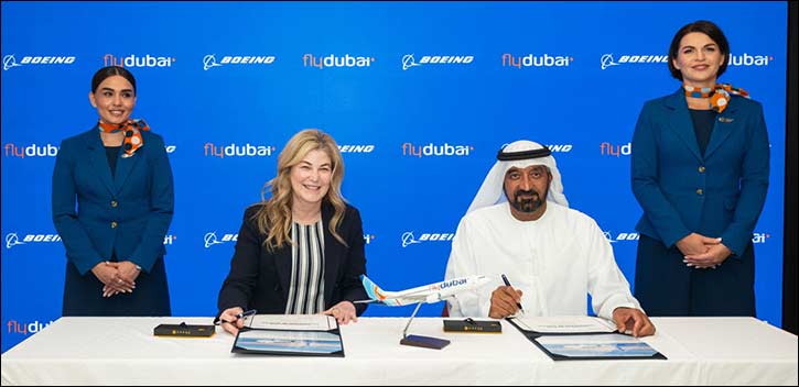 flydubai signs an MoU for 75 Boeing 737 MAXs