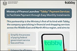 Ministry of Finance Launches �Tabby� Payment Services to facilitate payment of government fees and fines through easy monthly installments