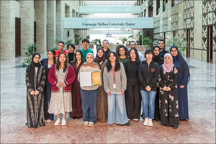 Carnegie Mellon students lead in Charity Week Qatar fundraising