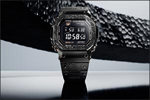 CASIO introduces a new limited edition Hammered heritage model, the New MRG-B5000HT � A Masterpiece of Japanese Craftsmanship