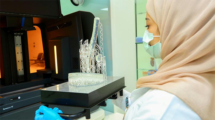 KFSHRC Saves Patient's Limb with Complex Tumor Resection Using 3D Printed Guides