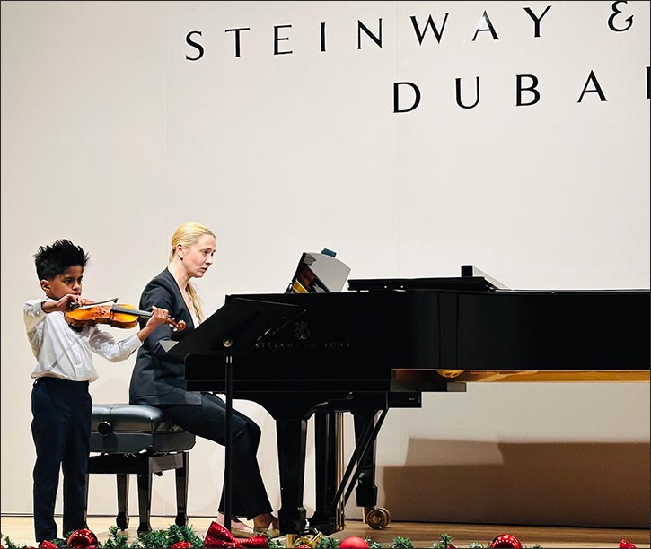 Five-year old Repton Al Barsha Pupil Wins Prestigious Encore Award at the Young Musician of the UAE Competition 2025