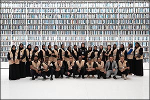 The event was held in celebration of International Volunteer Day. Mohammed Bin Rashid Library Participates in Expo of Volunteerism & Innovation