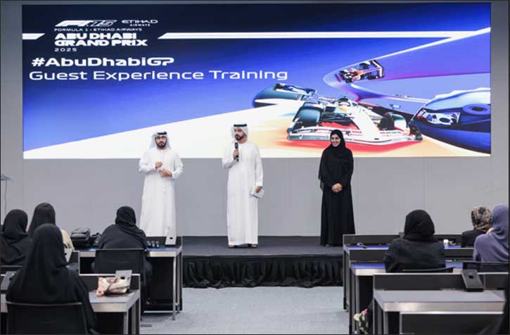 Meet Emirati volunteers hosting F1 fans at Abu Dhabi Grand Prix