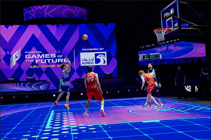 The Games of the Future Abu Dhabi 2025 Opens with Action-Packed Day of Phygital Sport, Intense Gaming, and Raucous Crowds