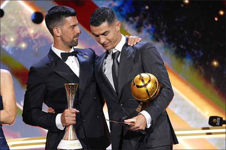 Demb�l�, PSG, Bonmatí and Yamal score big wins at the 16th BEYOND Developments GLOBE SOCCER Awards