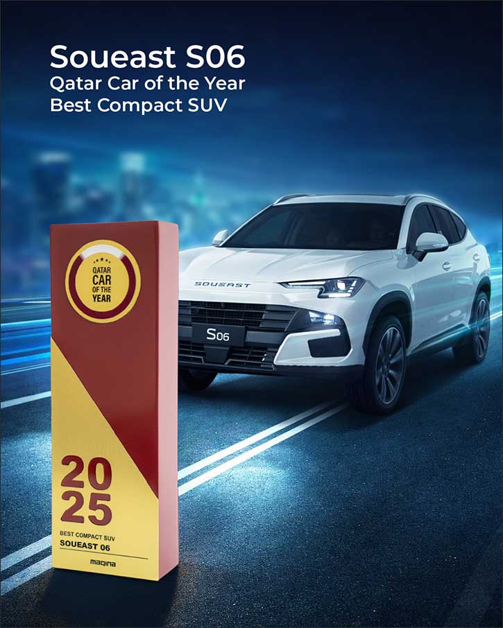 West Lake Motors' SOUEAST S06 Wins 'Best Compact SUV' at Qatar Car of the Year 2024