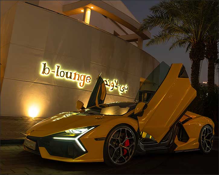 Splendor in motion: the ritz-carlton, doha and lamborghini welcome 2026 in iconic style at b-lounge