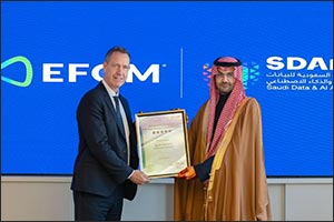 SDAIA Receives Recognised by EFQM Certificate for Sustainable Performance