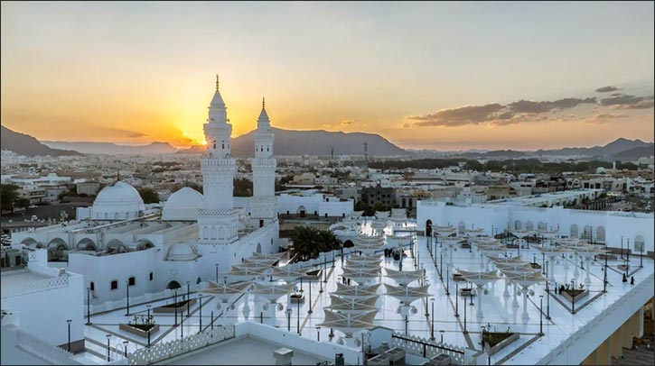 Qiblatain Mosque and Cultural Center in Madinah Receives over Eight Million Visitors in 2025