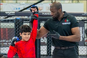Strong competition on opening day of UAE National MMA Championship 6 in Al Ain