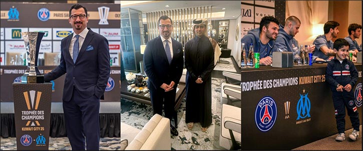 Waldorf Astoria Kuwait Hosts Paris Saint-Germain During French Super Cup Final Stay