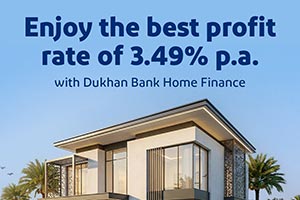 Dukhan Bank Launches Home Finance Campaign with the Best Annual Profit Rate of 3.49%