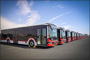 RTA Receives 250 New Buses, Including Electric Ones, Under 735-Bus Contract