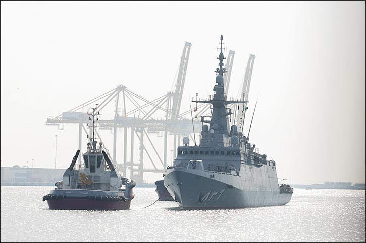Visiting International Warships Dock at Hamad Port as Part of DIMDEX 2026