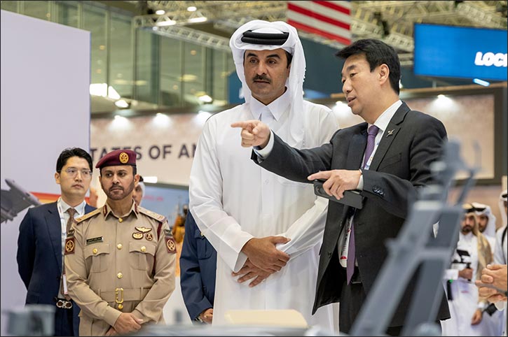His Highness Sheikh Tamim bin Hamad Al Thani Inaugurates the Ninth Edition of the Doha International Maritime Defence Exhibition and Conference (DIMDEX) 2026