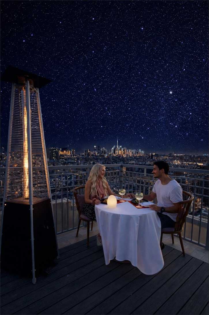 Celebrate Valentine's Day Under the Stars with Deira Waterfront Cluster's Romantic Poolside Experiences