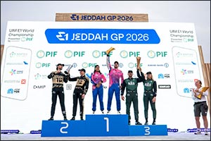 Jeddah gets 2026 e1 season off to spectacular start as aoki racing defend title on the red sea