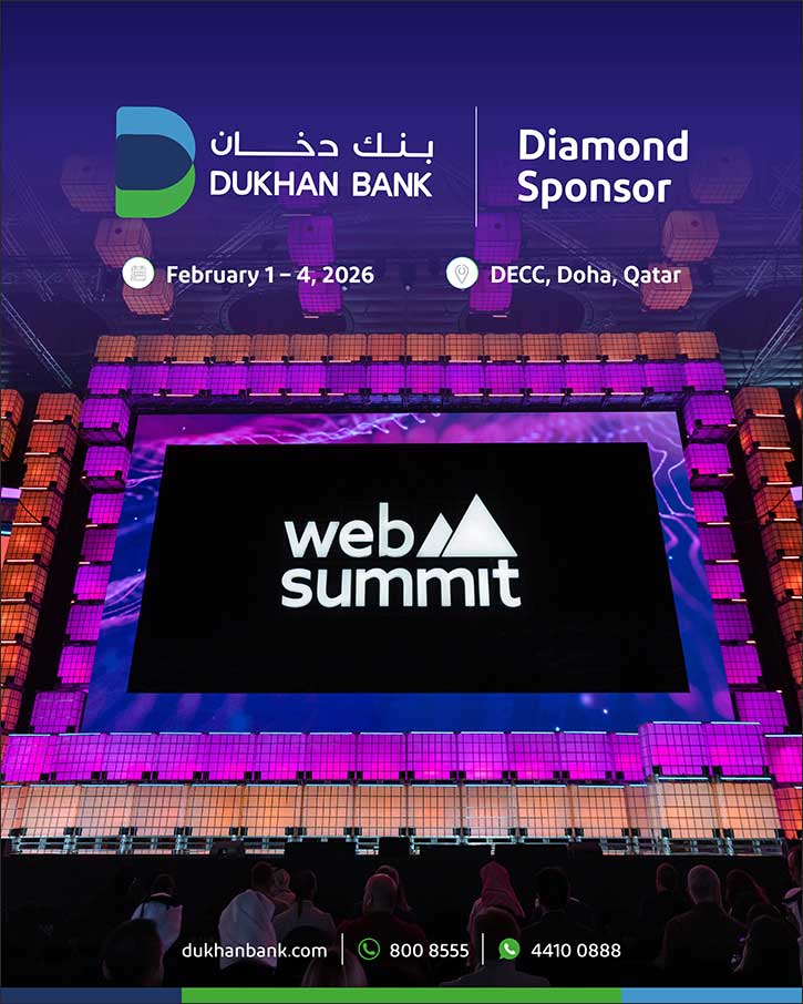 Dukhan Bank Announces Diamond Sponsorship of Web Summit Qatar 2026
