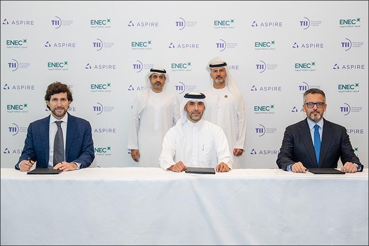 ENEC, TII and ASPIRE Collaborate on Autonomous Aerial Systems to Enhance Critical Infrastructure Safety and Excellence
