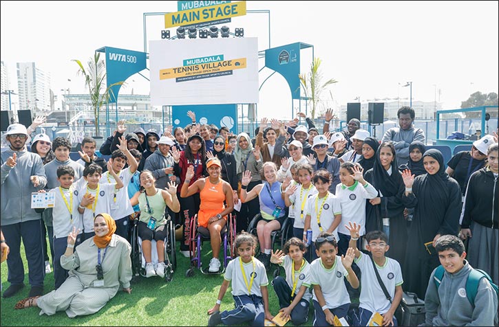 Groundbreaking wheelchair invitational launches at mubadala abu dhabi open for first time in city's history