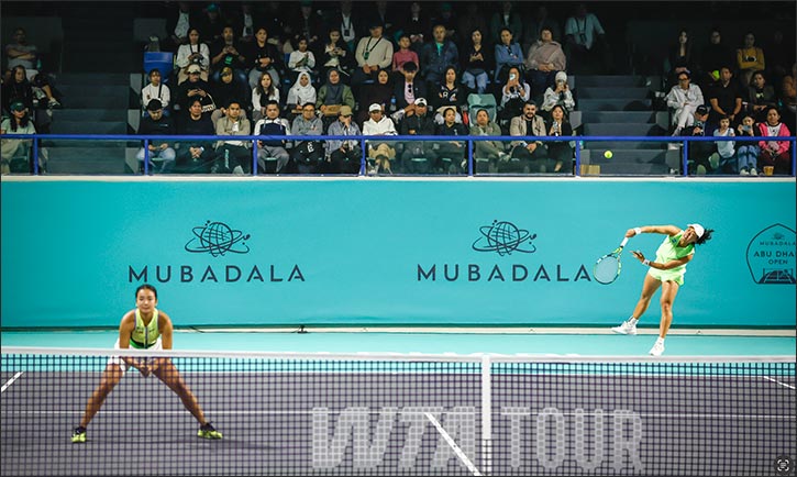 Wheelchair tennis makes historic debut, quarter-finals conclude and eala/tjen advance at mubadala abu dhabi open