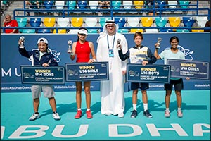 Road to mubadala abu dhabi open takes centre stage with top talents in action ahead of tournament semi-finals
