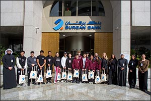 Burgan Bank Organizes a Financial Literacy Workshop and Tour of its Head Office for Students of the American United School as Part of the "Let's Be Aware" Campaign
