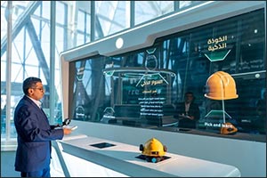 Civil Defense Showcases Smart Helmet at World Defense Show 2026