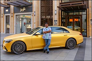 Dubai Gold District Shopper Wins Gold Mercedes-Benz S-Class 500 in Life-Changing Moment