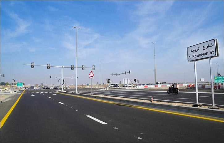 RTA Completes Al Rowaiyah Street, Enhancing Connectivity Between Sheikh Mohammed bin Zayed Road and Sheikh Zayed bin Hamdan Al Nahyan Street