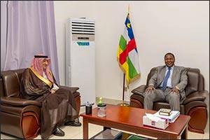 President of the Central African Republic Receives Vice Foreign Minister