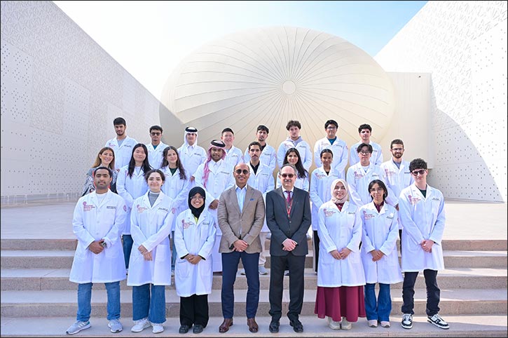 WCM-Q students shadow physicians at affiliate hospitals