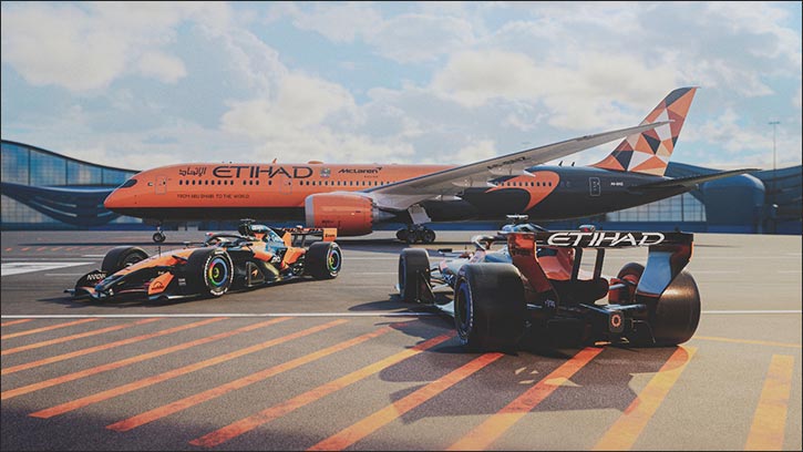 McLaren Racing announces Etihad Airways as an Official Partner