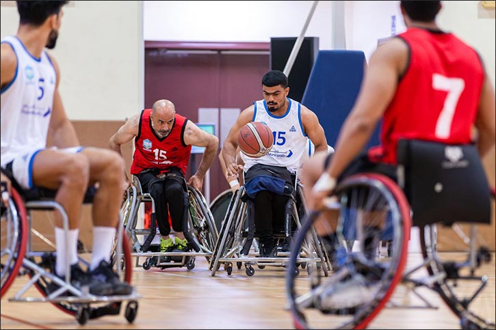 Dubai Police to face Municipality for honours in Wheelchair Basketball in 13th Nad Al Sheba Sports Tournament
