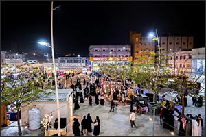 �Ramadan Nights Festival' at Souq Al-Balad in Al-Baha Attracts Residents, Visitors