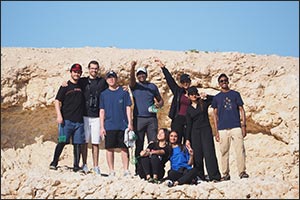 WCM-Q students study biodiversity on Purple Island