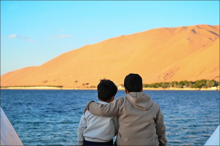 Al-Nakheel Park in Haql Attracts Eid Al-Fitr Visitors