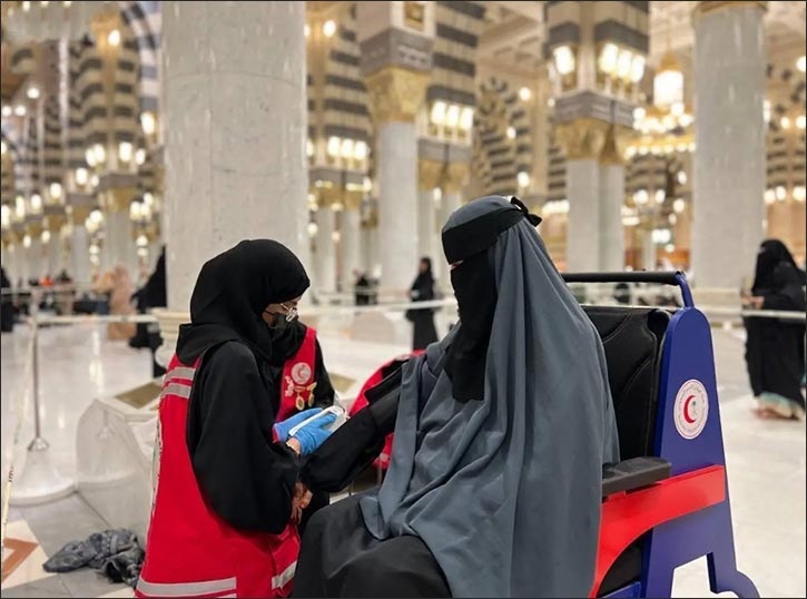 More than 184,000 Health Services Provided to Pilgrims During Ramadan