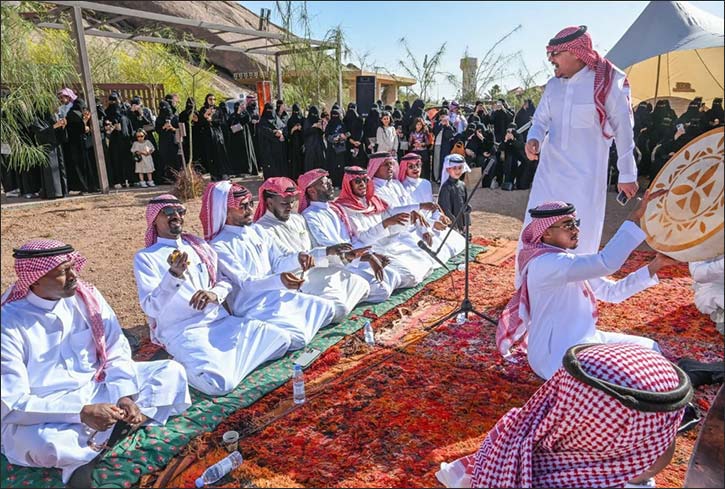 Samri Performances Bring Eid Festivities to Life in Hail