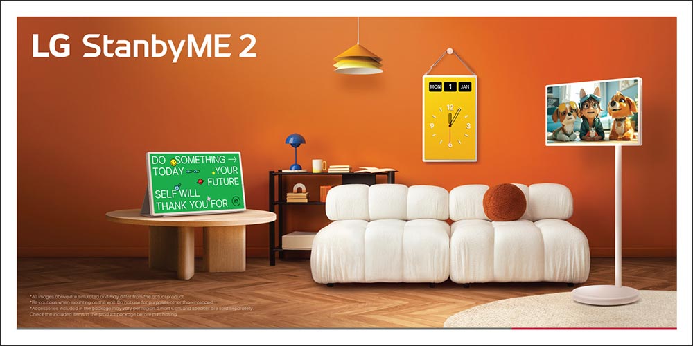 Redefining Work-from-Home Comfort with LG StanbyME series