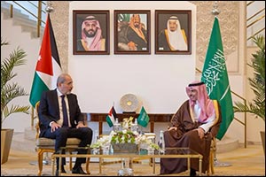 Minister of Foreign Affairs Receives Deputy Prime Minister and Foreign Minister of Jordan
