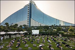 Rio Ferdinand and Kate Ferdinand Host Inspiring Community Workout in Dubai  Over 100 Participants Join Open Beach Fitness Session