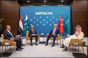 Foreign Minister Participates in Quadrilateral Ministerial Meeting in Antalya