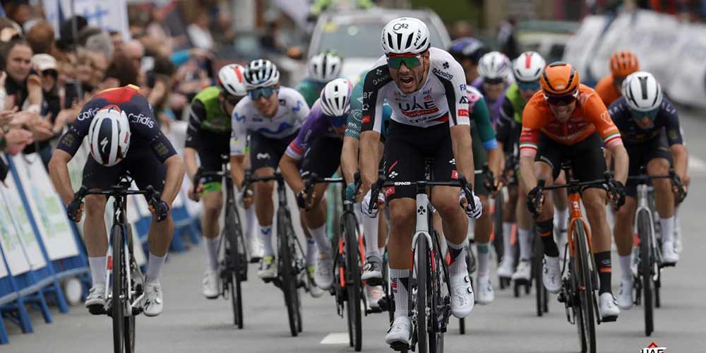 Filippo Baroncini continues comeback trail with second place at the Vuelta Asturias