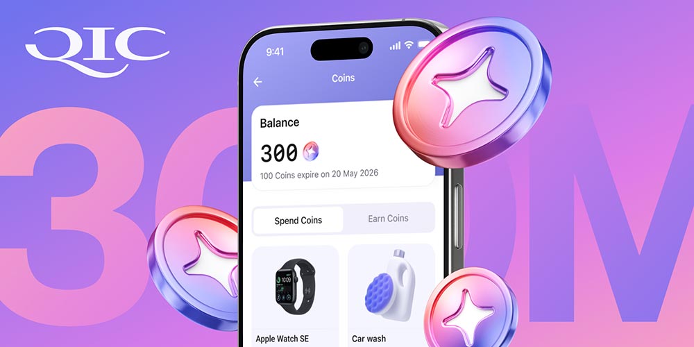 QIC's �Coins� Loyalty Program Surpasses 300 Million Points Earned in Its First Year